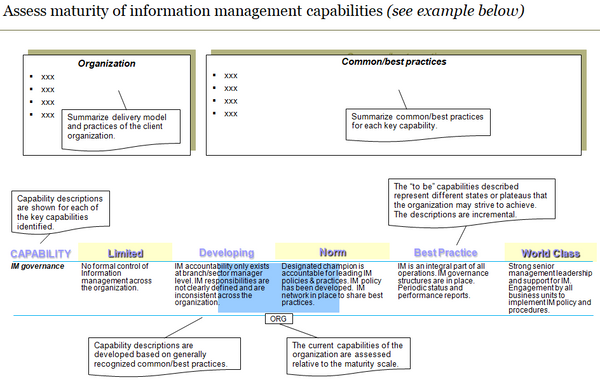 Information Management Capability Assessment Template (29 slides)