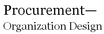 Procurement Organization Design Template (15 slides)