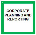 Corporate Planning and Reporting Functional Review Template (9 slides)